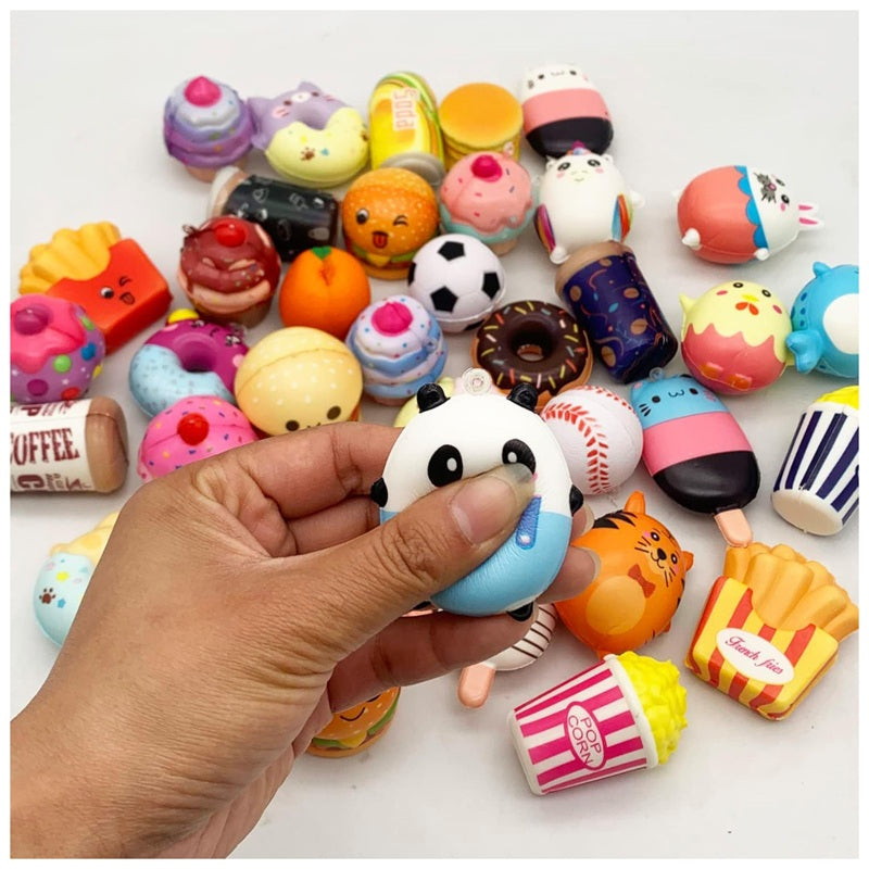 Paquete de Juguetes Esponjosos Kawaii