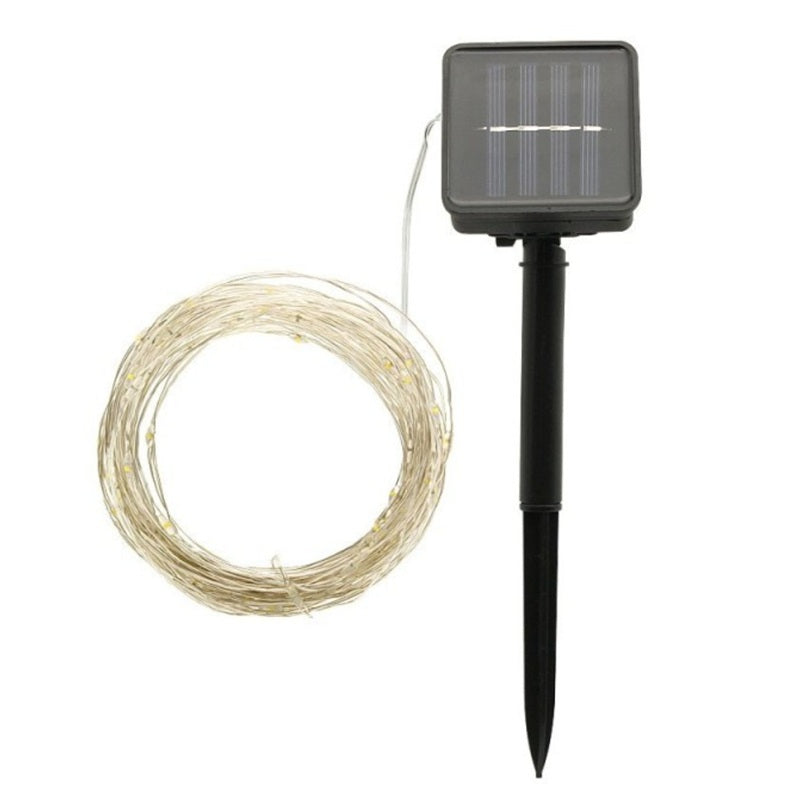 Luces Hada Solar - Luces Guirnalda-Navidad