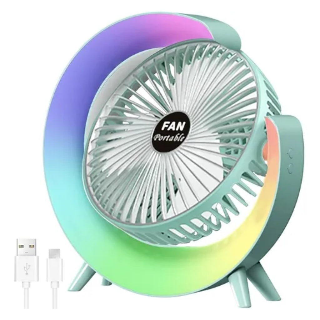 Ventilador de Escritorio Portátil